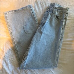 SHEIN Light Blue High Rise Women Jeans